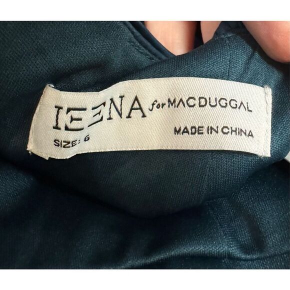 Mac Duggal NWT Open Back High Neck Side Ruched Gown in Ocean Size 6 - Picture 7 of 10